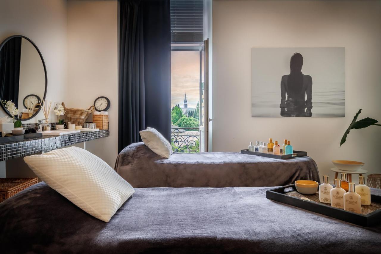 Belfry & Spa By Ligne St Barth ลูร์ด ภายนอก รูปภาพ Spa at the Mandarin Oriental Paris