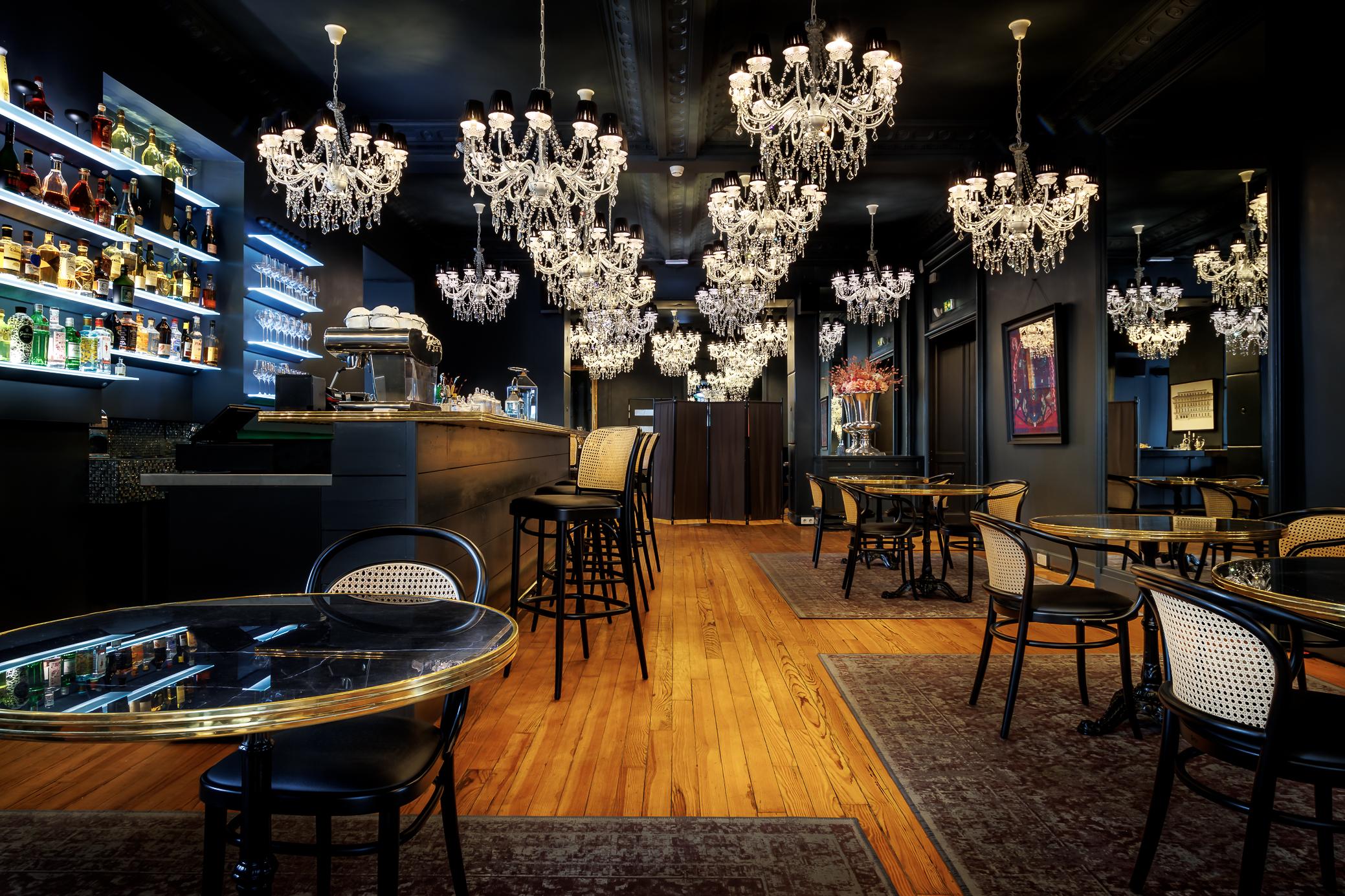 Belfry & Spa By Ligne St Barth ลูร์ด ภายนอก รูปภาพ The interior of the restaurant